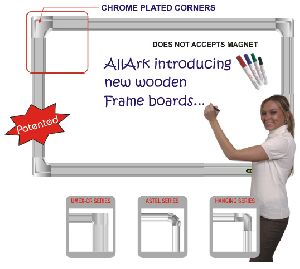 Umex-FT Series Chrome Plated Corner Non Magnetic Board