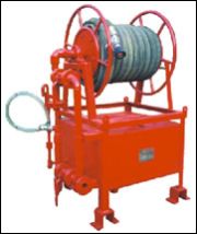 Hose Reel with Foam Tank