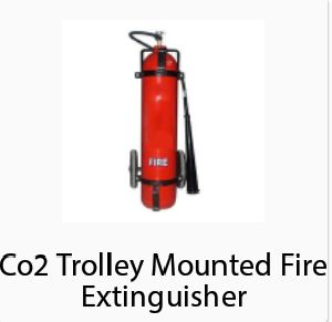 CO2 Trolley Mounted Fire Extinguisher