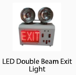 LED Double Beam Exit Light