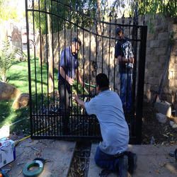 Main Gate Fabrication Work