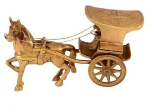 Brass Tonga Vehicle Statue