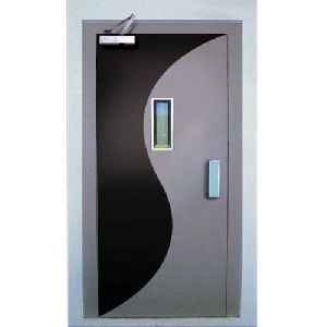 Semi Automatic Elevator Door