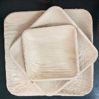 square areca leaf plates