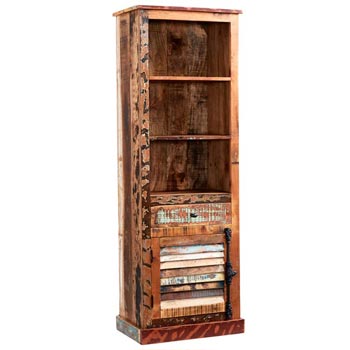 Reclaimed Wooden Book Shelf