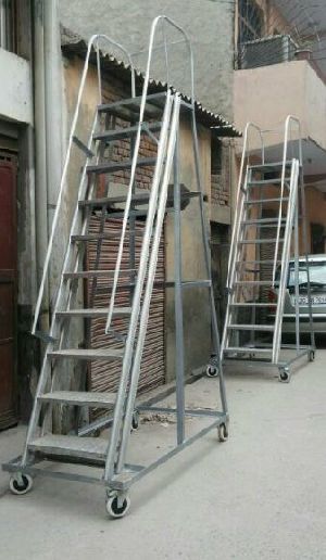 Aluminium Trolley Ladder