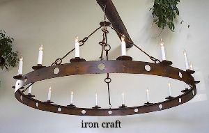 Iron Chandelier