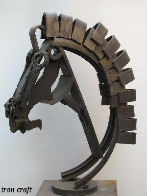 sculpture of horse