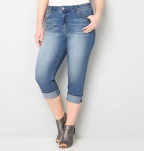 Ladies Denim Capri