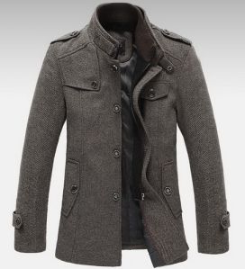 Mens Woolen Jacket