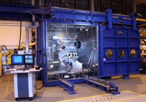 electron beam welding machine