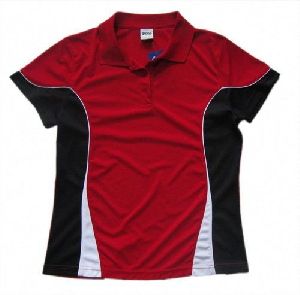 Ladies Polo Neck Sports T-Shirts