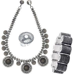 Antique Silver Statement Set