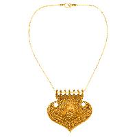 Epic Gold Plated Tribal Necklace