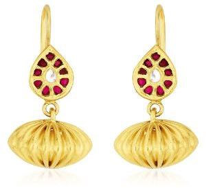 Teardrop Dholki Earrings