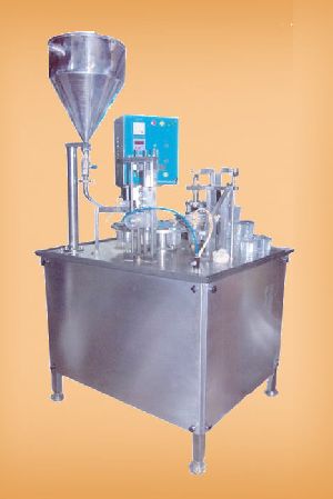 automatic cup filling sealing machine