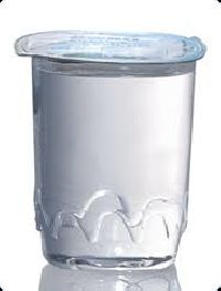 mineral water cup