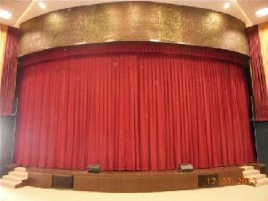 Automated Round Stage Curtain