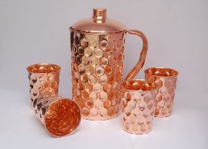 Copper Jug Set