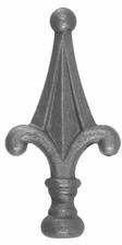 Wrought Iron Rail Head