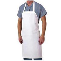 White Canvas Apron