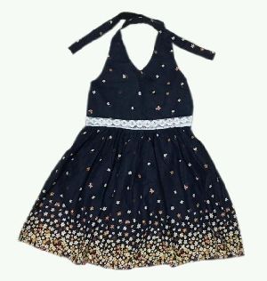 Girls Halter Neck Dress