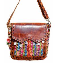 Cotton shoulder bag