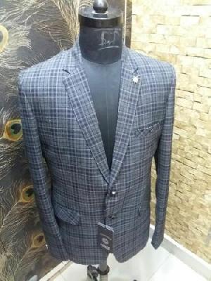 Mens Check Coat