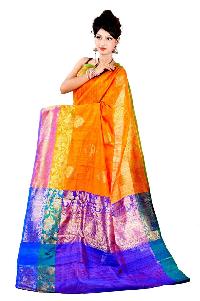 Banaras Handloom Dupion silk saree