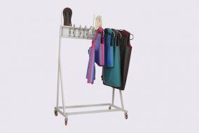 Mobile Storage System with Hangers