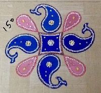 Decorative Handicraft Acrylic Rangoli