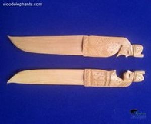 Wooden Key Chain & Paper Cutter