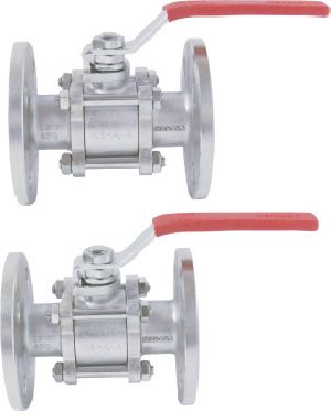 hand lever operated ball valve