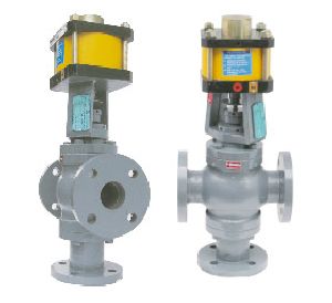 Pneumatic Three Way Control Valves