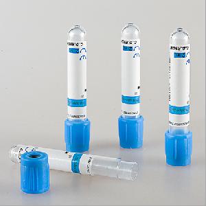 Double Cap Fluoride Blood Collection Tube