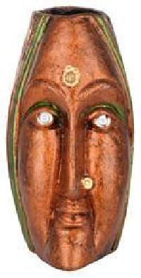 Terracotta Queen Face Vase