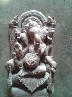 Ganesha Stone Statue Design 2