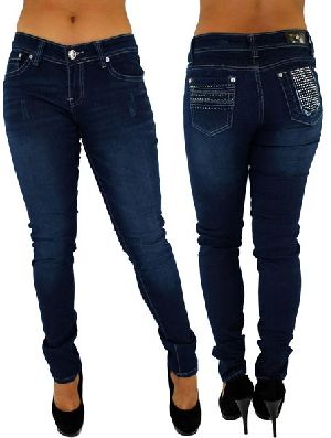 Blumelt Premium Ladies Silk Denim Jeans