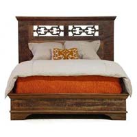 Wooden Jali Bed