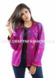 Bohemian Embroidered Work Designer Jacket