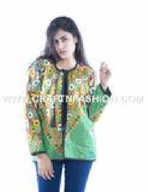 Designer Women Kuchi Embroidered Jacket