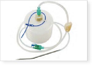 closed wound suction unit