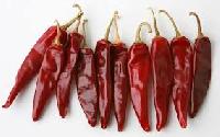 red dried chillies