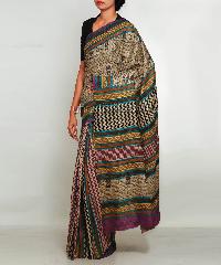 silk tussar sarees