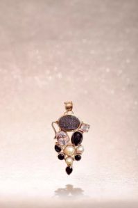 Rutile Stones Statement Pendant