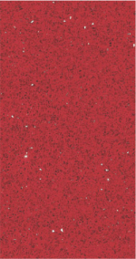 Red Engineering Quartz