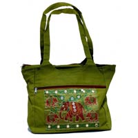 Cotton Ladies Handbag