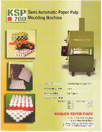 Paper Pulp Egg Tray Machine