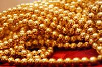 Golden Moti Beads
