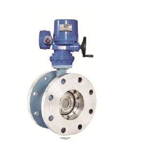 Electric Actuator Operated Double Offset Disc Butterfly Valves